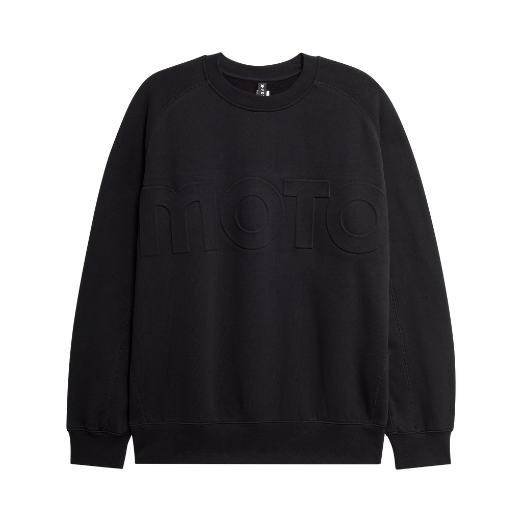 Moto-X Oversized Crew Sweatshirt