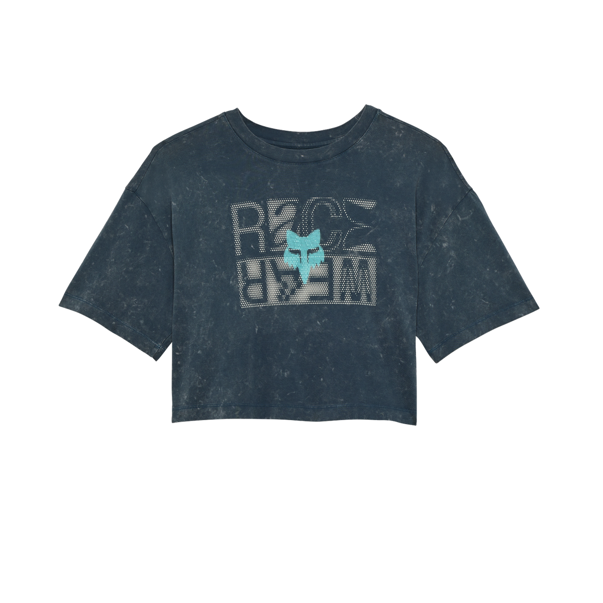 Womens Throttle Oversized Crop Tee