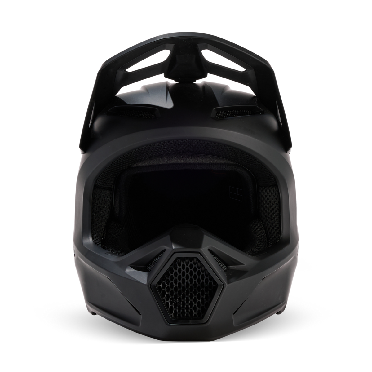 Youth V1 Matte Black Helmet