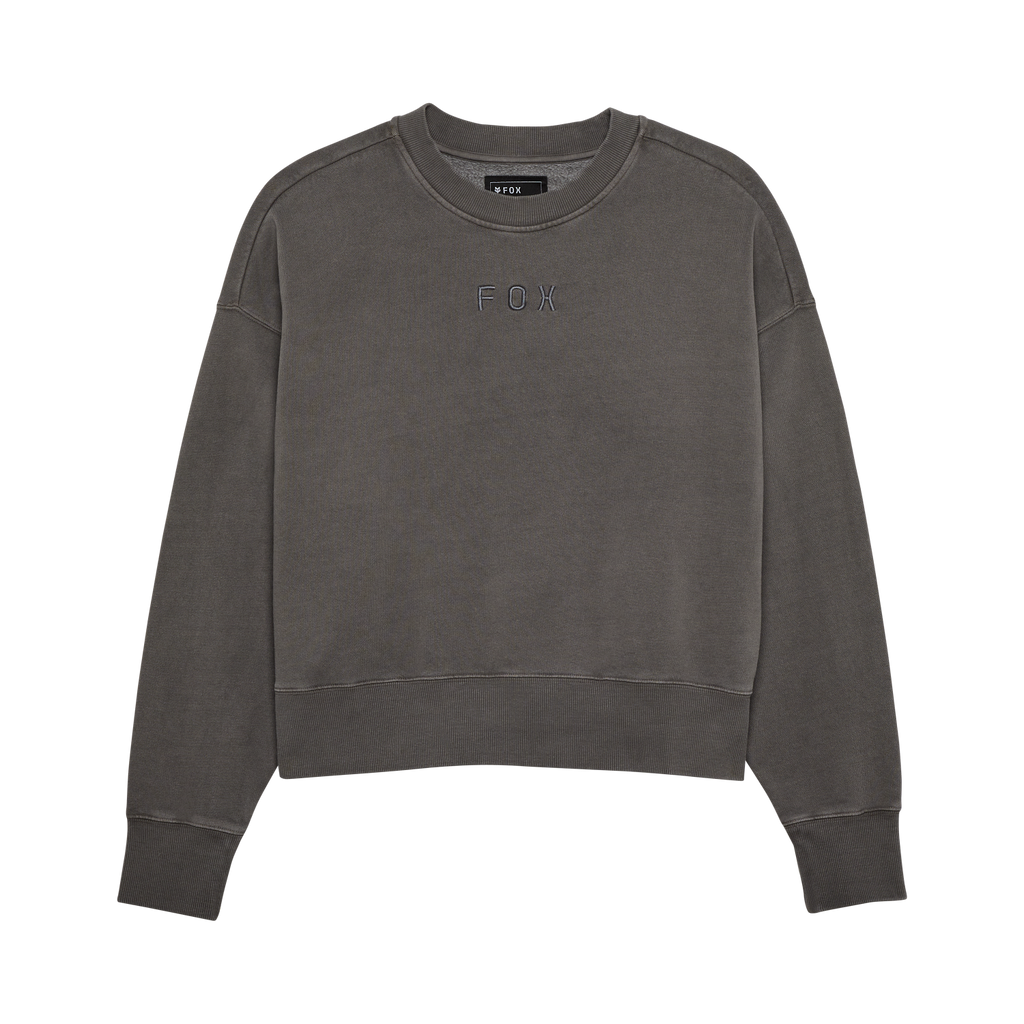 Womens Wordmark Oversized Crew Pullover